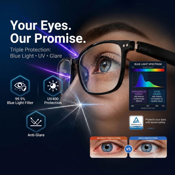 Smart Translation Sunglasses with AI Zoom