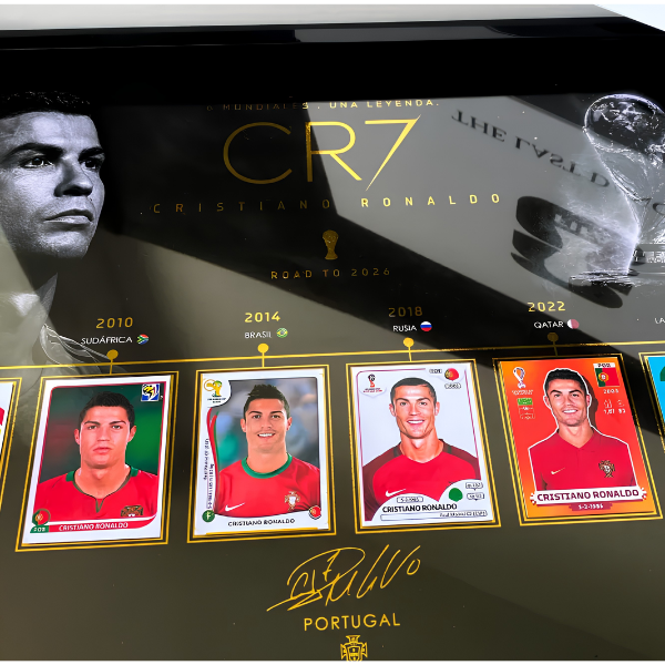 Premium Display Frame CR7's Final World Cup Tribute "The Last Dance 2026"