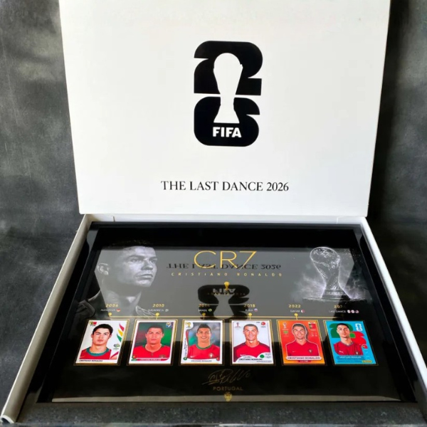 Premium Display Frame CR7's Final World Cup Tribute "The Last Dance 2026"