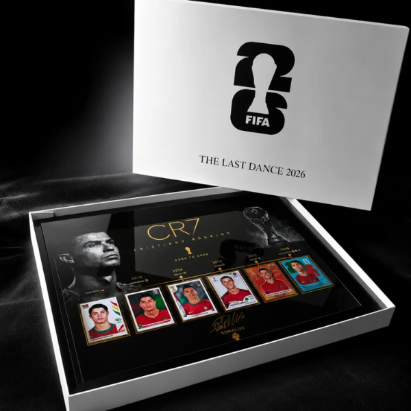Premium Display Frame CR7's Final World Cup Tribute "The Last Dance 2026"