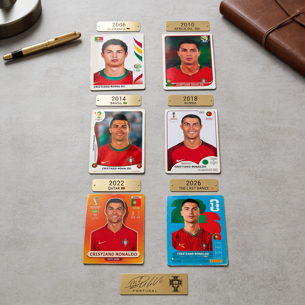 Update your collection and add the CR7 3D figures from "The Last Dance 2026"