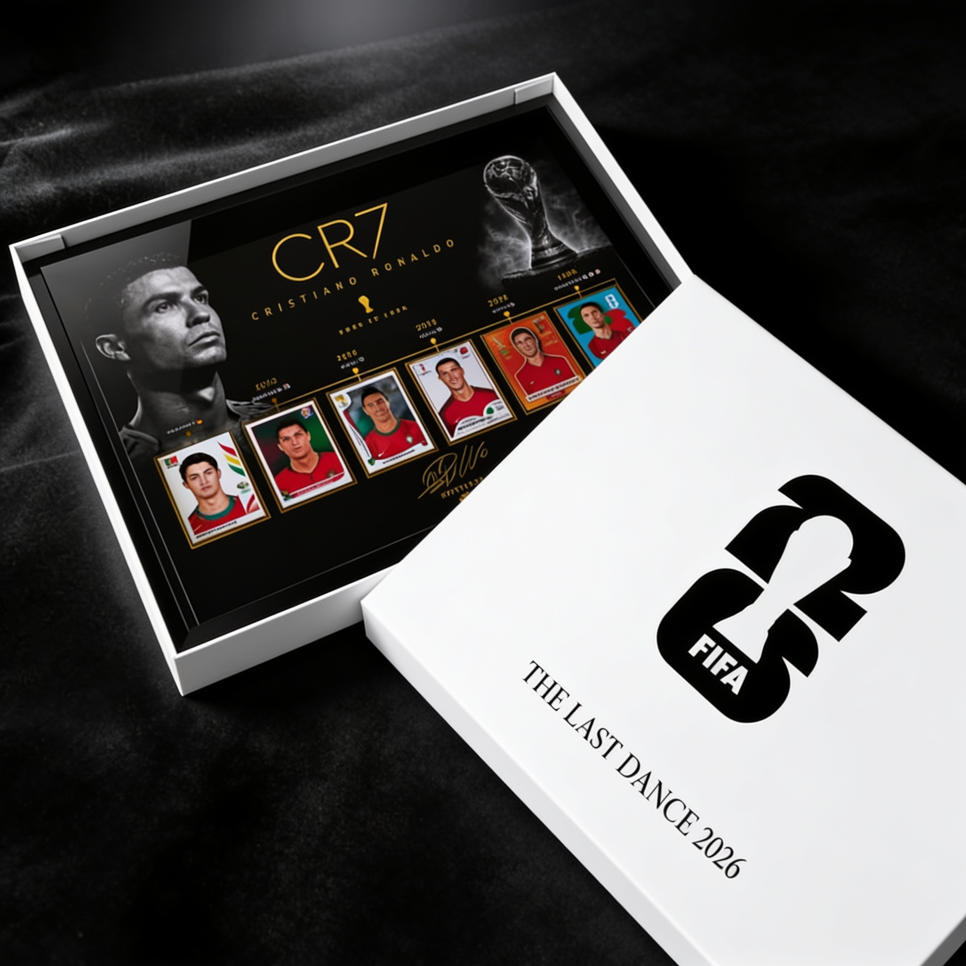 Premium Display Frame CR7's Final World Cup Tribute "The Last Dance 2026"