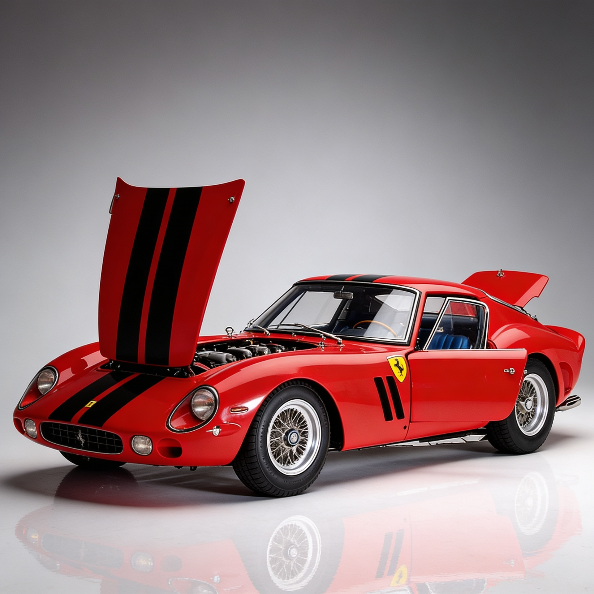 Upgrade your Ferrari 250 GTO and include leather seats